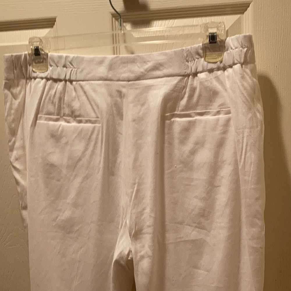Linen pants Tahari NWT. 14 - Picture 4 of 4